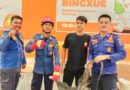 EVAKUASI BIAWAK DI GERAI TOKO BINGXUE KALIANDA