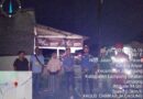 DAMKAR LAMPUNG SELATAN PADAMKAN KEBAKARAN BOX TIANG WIFI DI DESA KARANG ANYAR